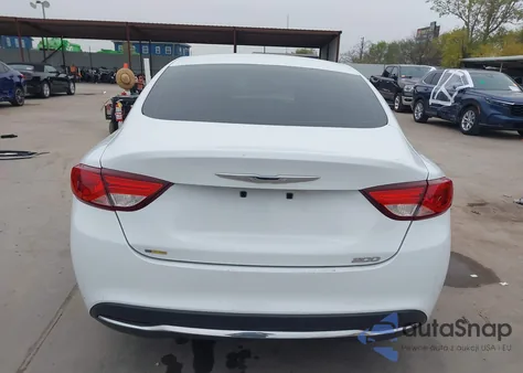 2015 Chrysler 200 Limited from USA, damaged, VIN 1C3CCCAB3FN570192